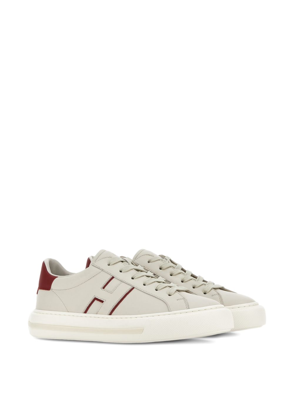 Low-Top Sneakers With Silk And Nylon Upper