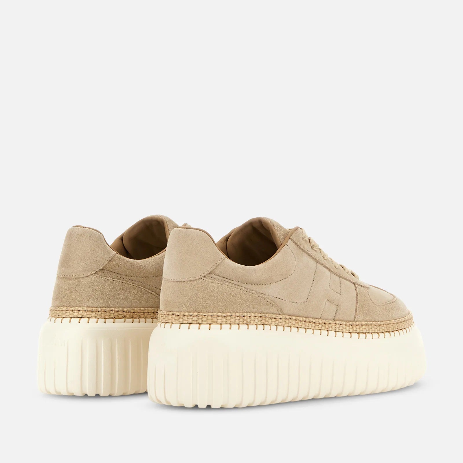 Light Biscuit H710 H-Stripes Basket Sneakers