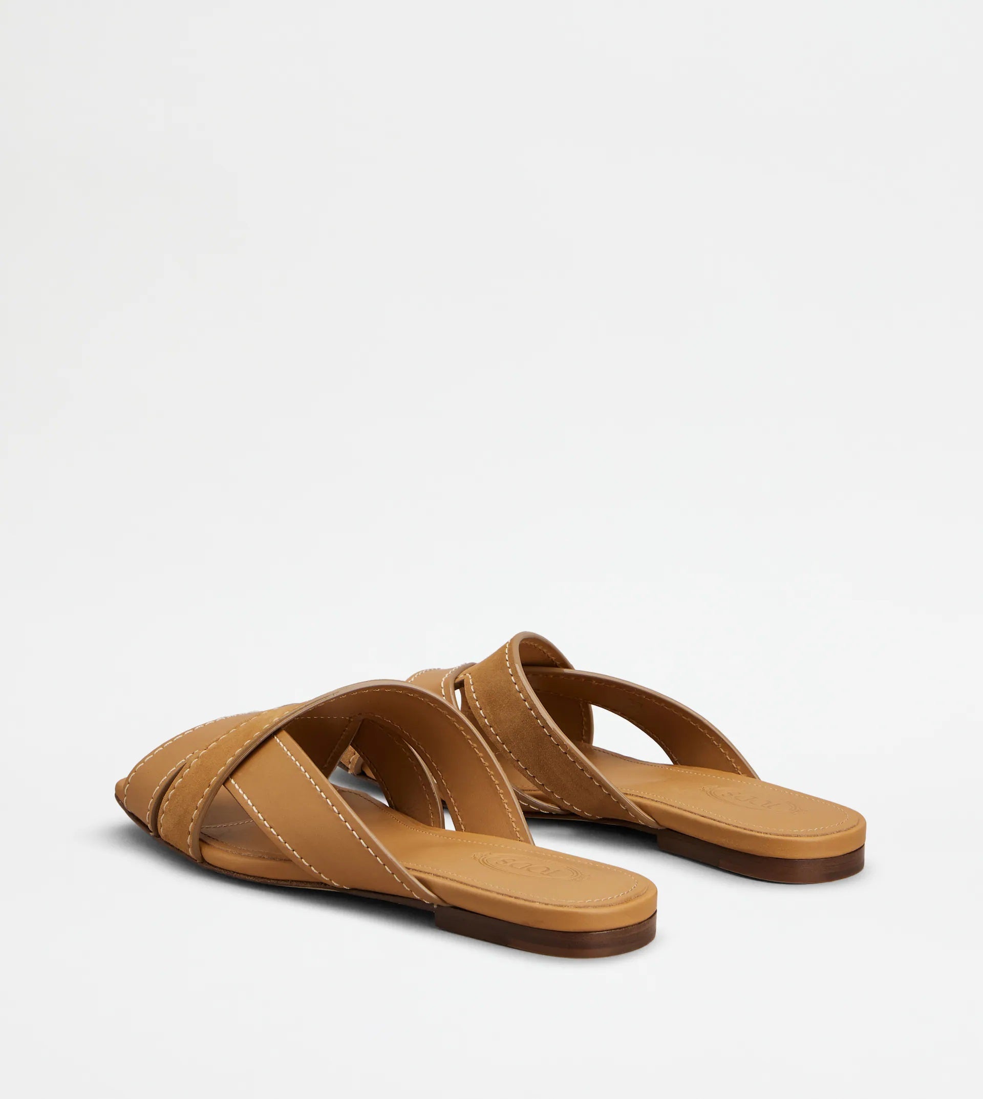 Sand.Cuoio Flat 99L Strap Sandals