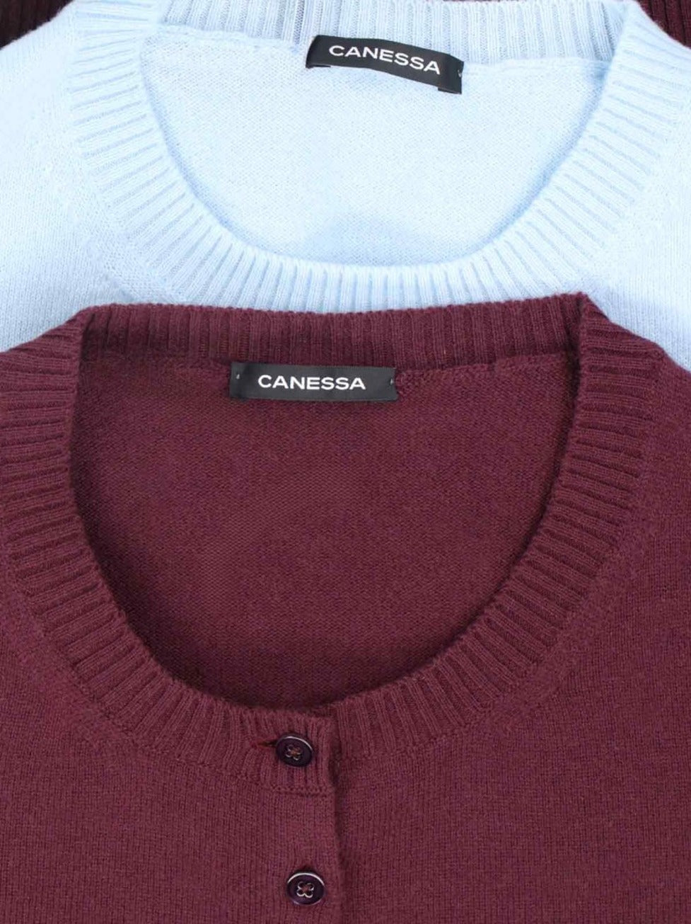 "Cashmere Twinset" Brown Cardigan