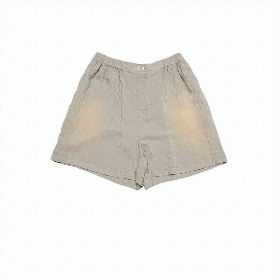 Textured Fabric Shorts with Minimalist Design