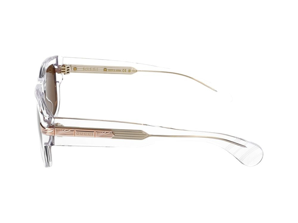 Sunglasses Gucci GG1517S 004 crystal crystal brown 54/19/145