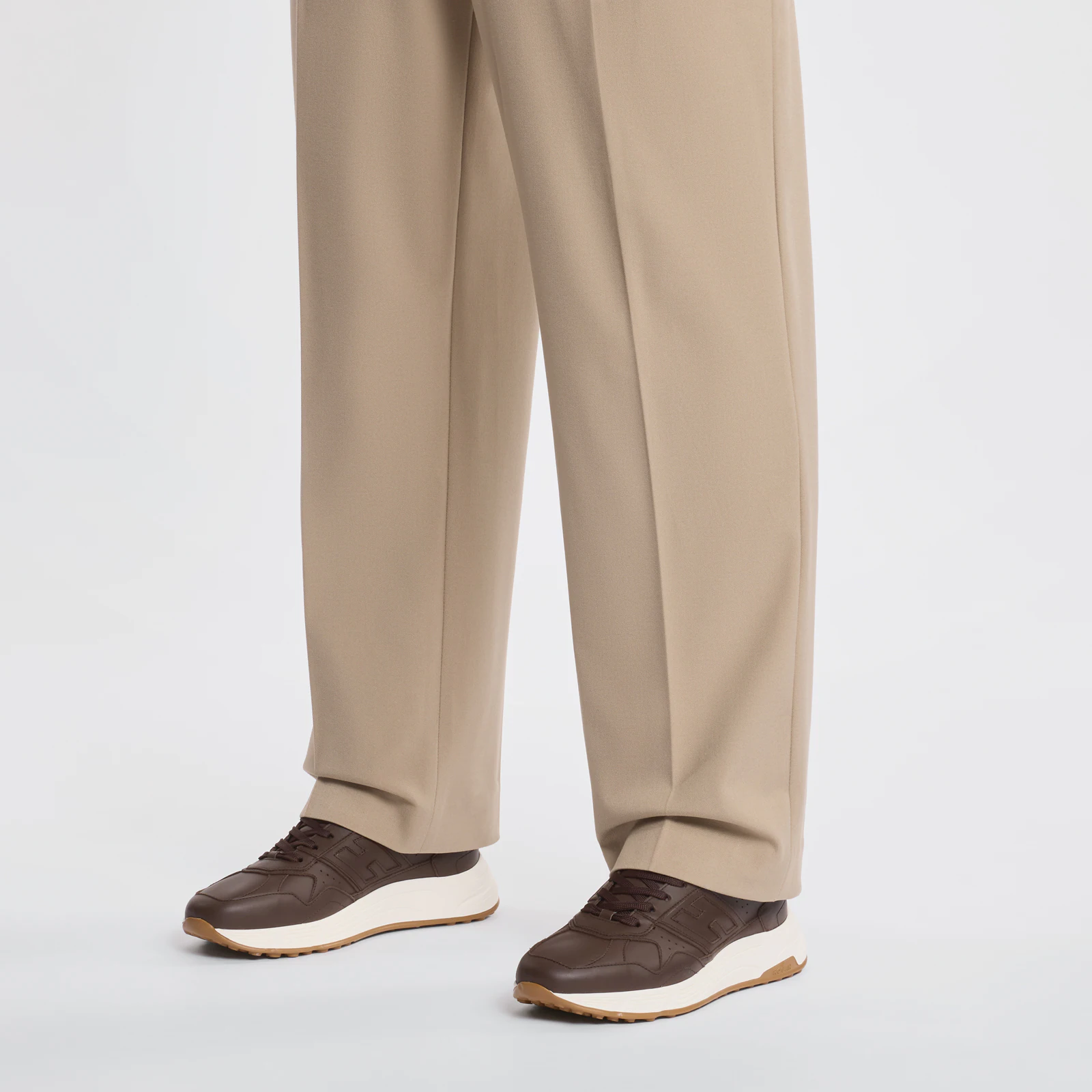 Hyperlight H Sneakers In Calfskin Leather