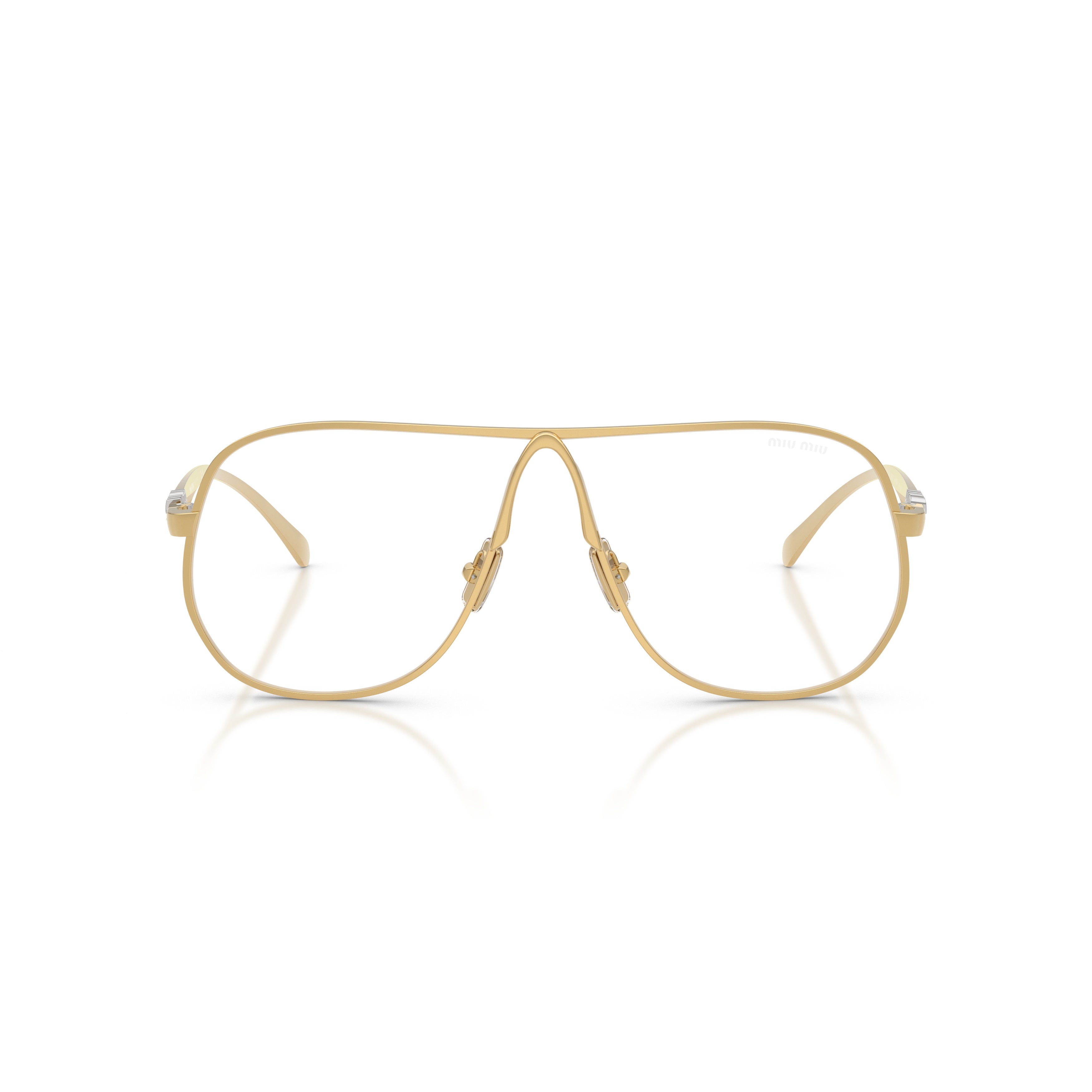 0mu A56s Thin Metal Frame Aviator Sunglasses
