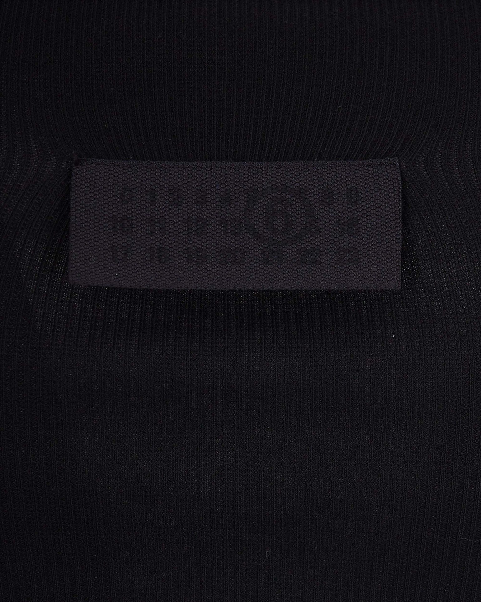 Fitted Ribbed Jersey Tank Top