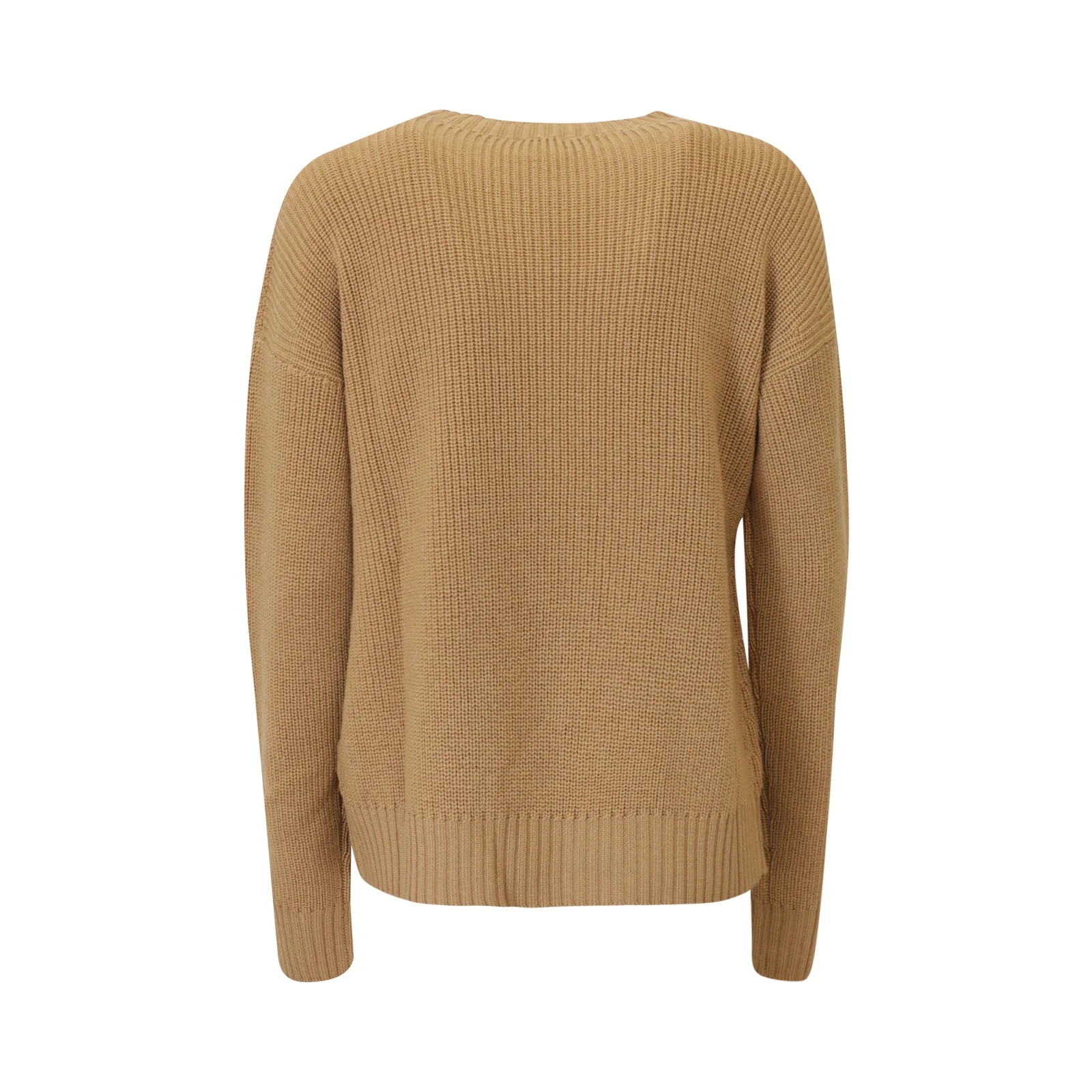 Timeless Virgin Wool Sweater With Floral Pattern