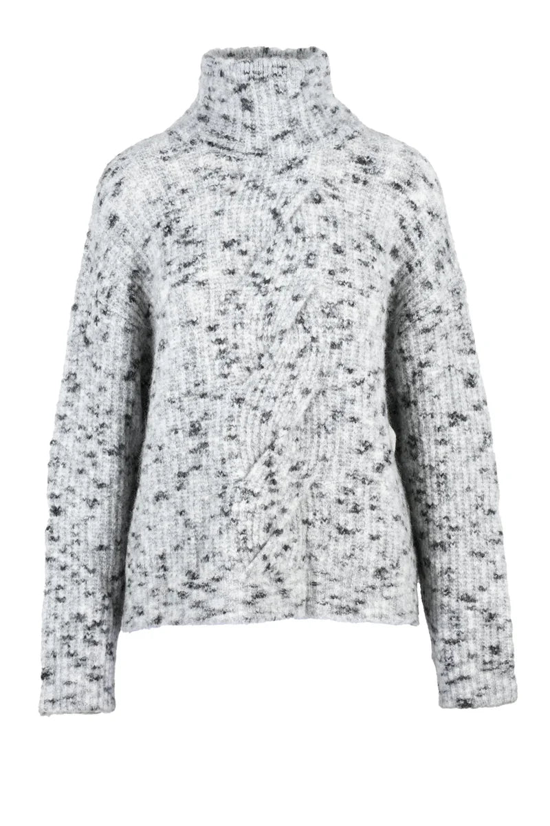 Turtleneck Sweater - Grey