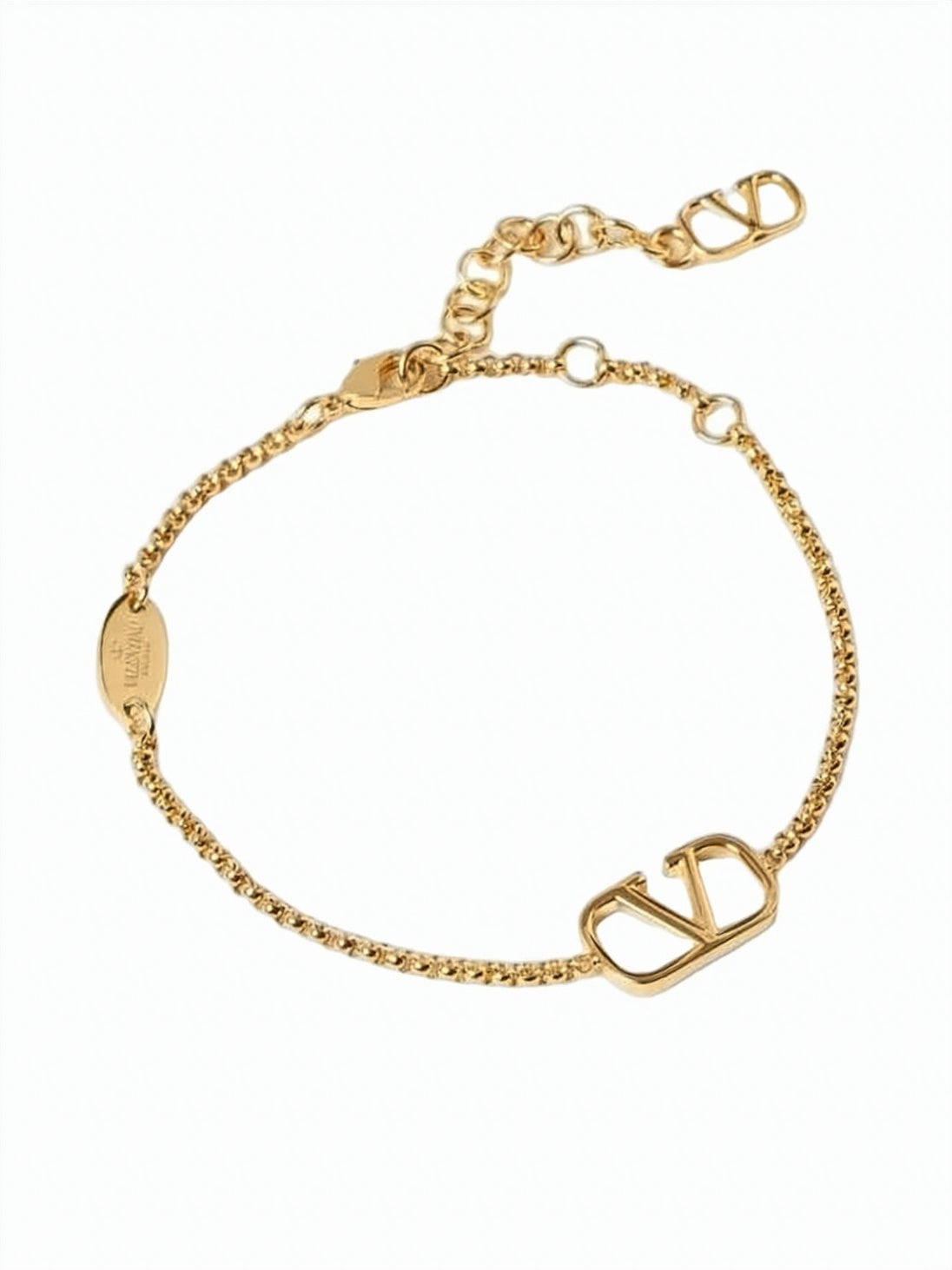 Bracelet with Openwork Logo Charm