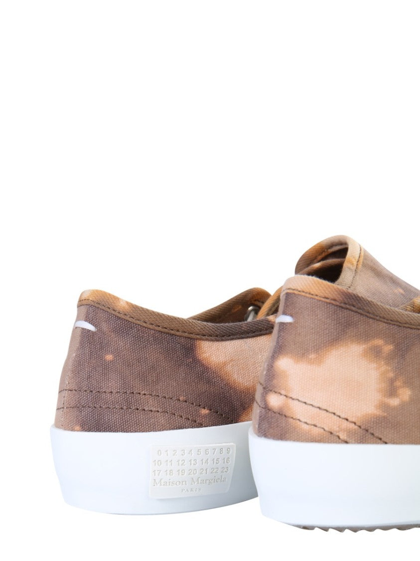 Asymmetrical Tie-Dye Sneakers