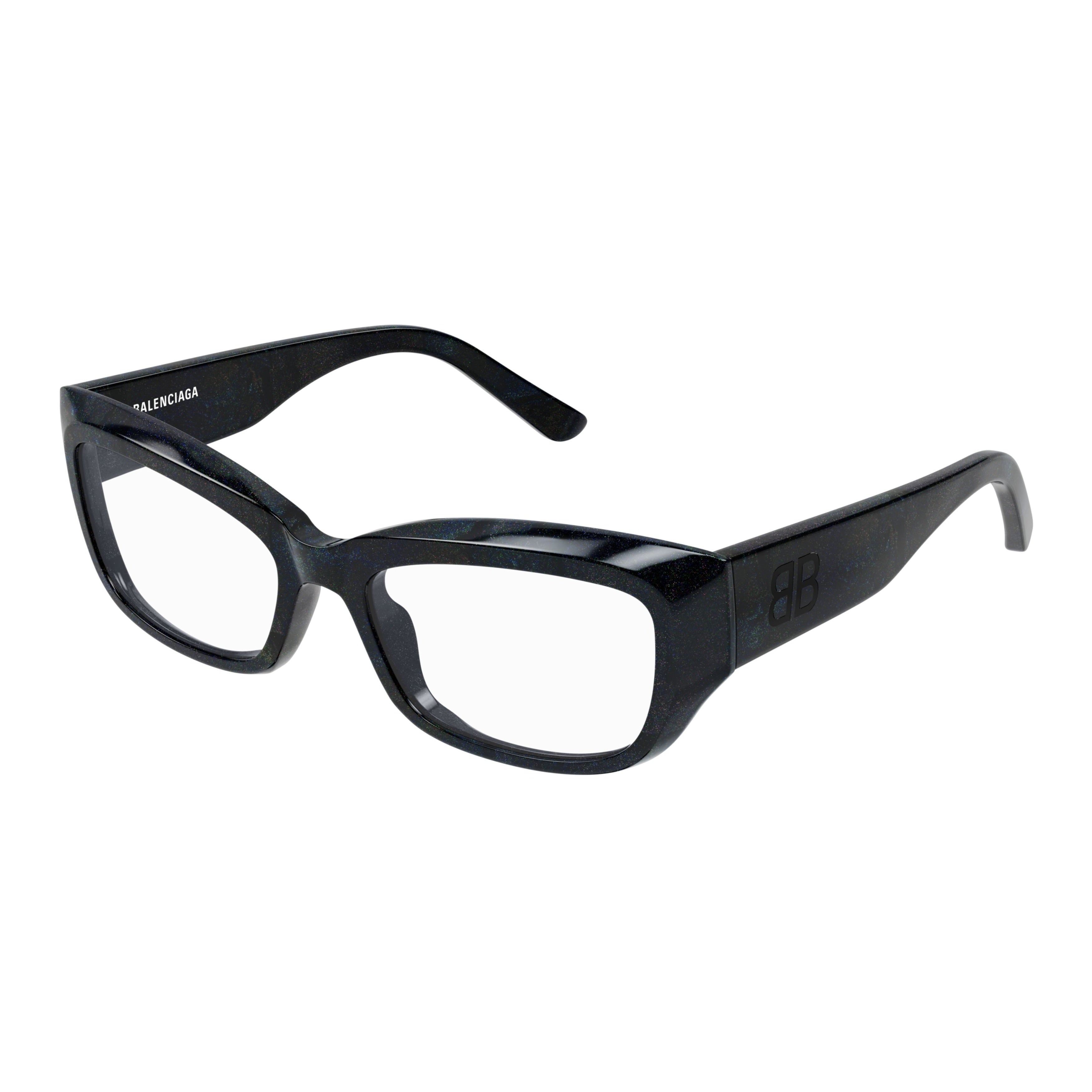 Bb0399o Rectangular Black Sunglasses
