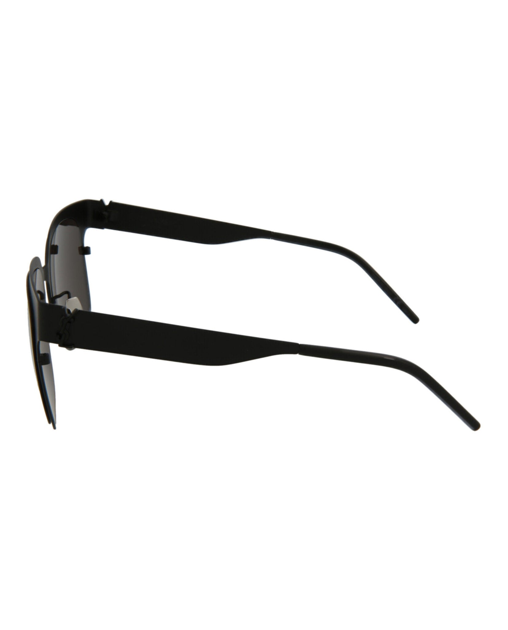 Square-Frame Metal Sunglasses