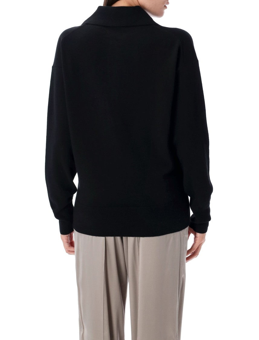 Cashmere Polo Sweater