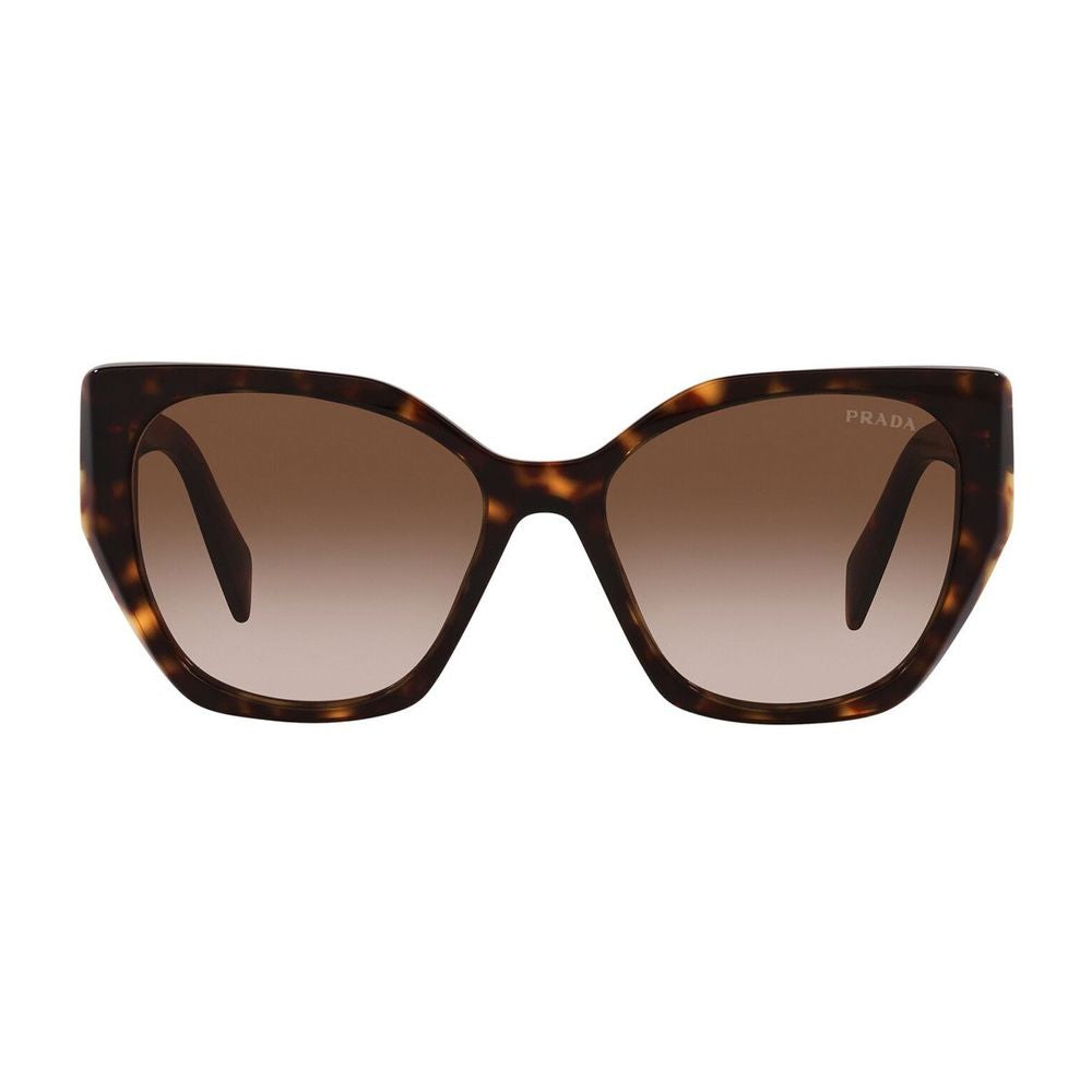 Pr19Zs Symbole Oversized Square Havana Acetate Sunglasses