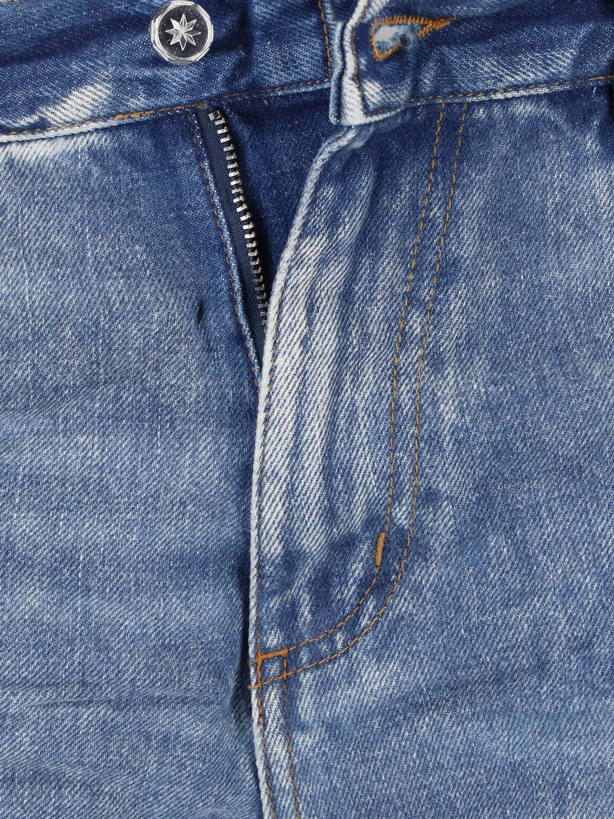 Blue Rich Kid Vintage Wide-Leg Jeans