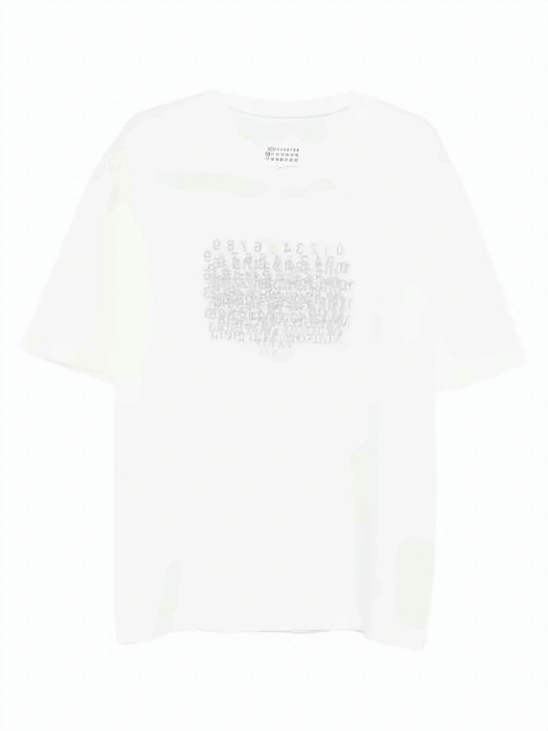 Short-Sleeved T-Shirt With Abstract Print