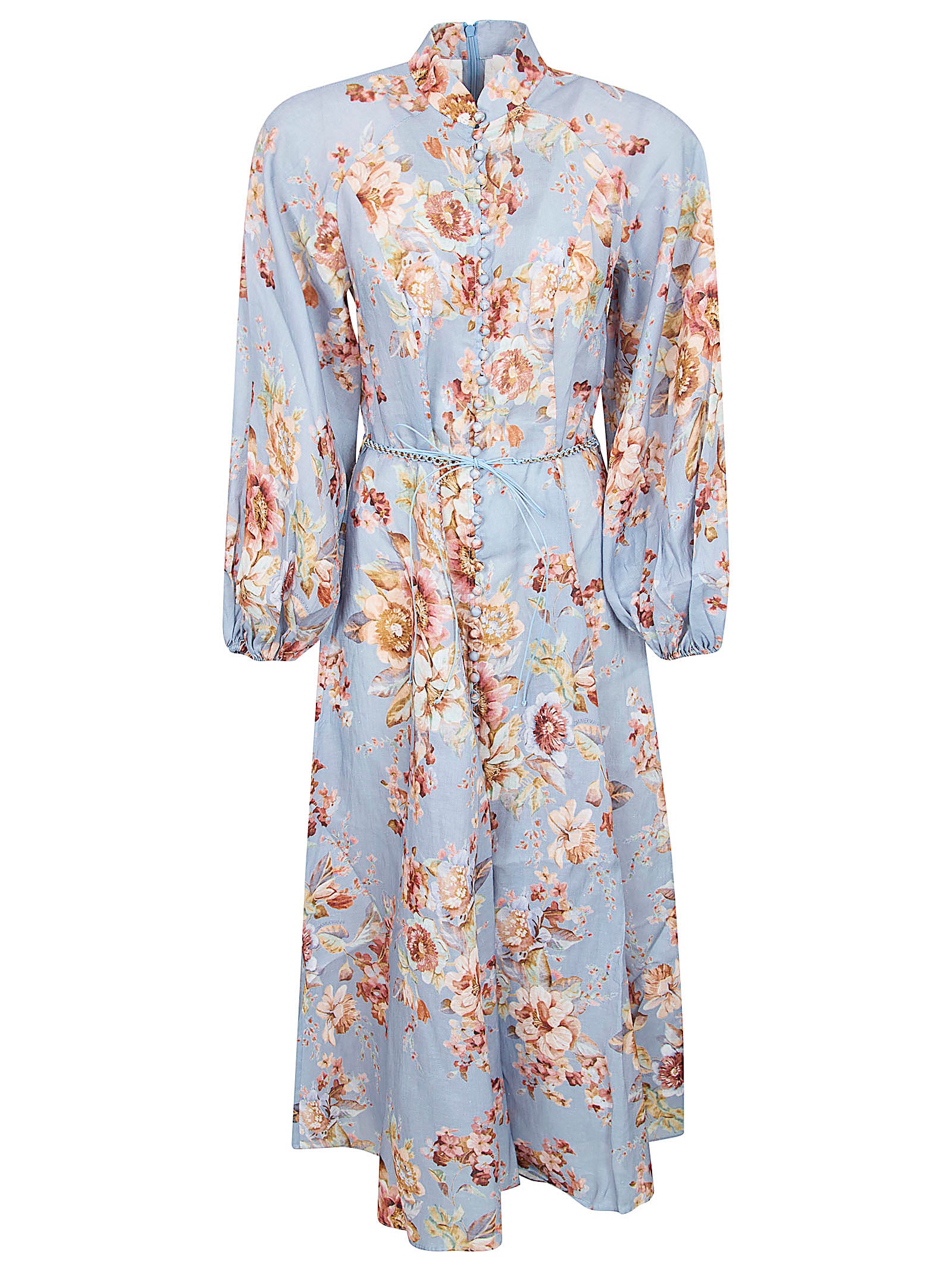 Multicolour Linen Dress