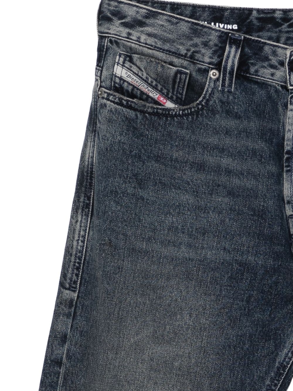 Faded Blue Denim Jeans