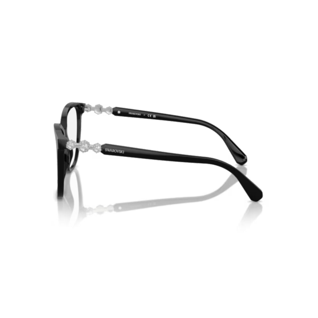 0sk2020 Cat-Eye Sunglasses with Crystal-Embellished Temples
