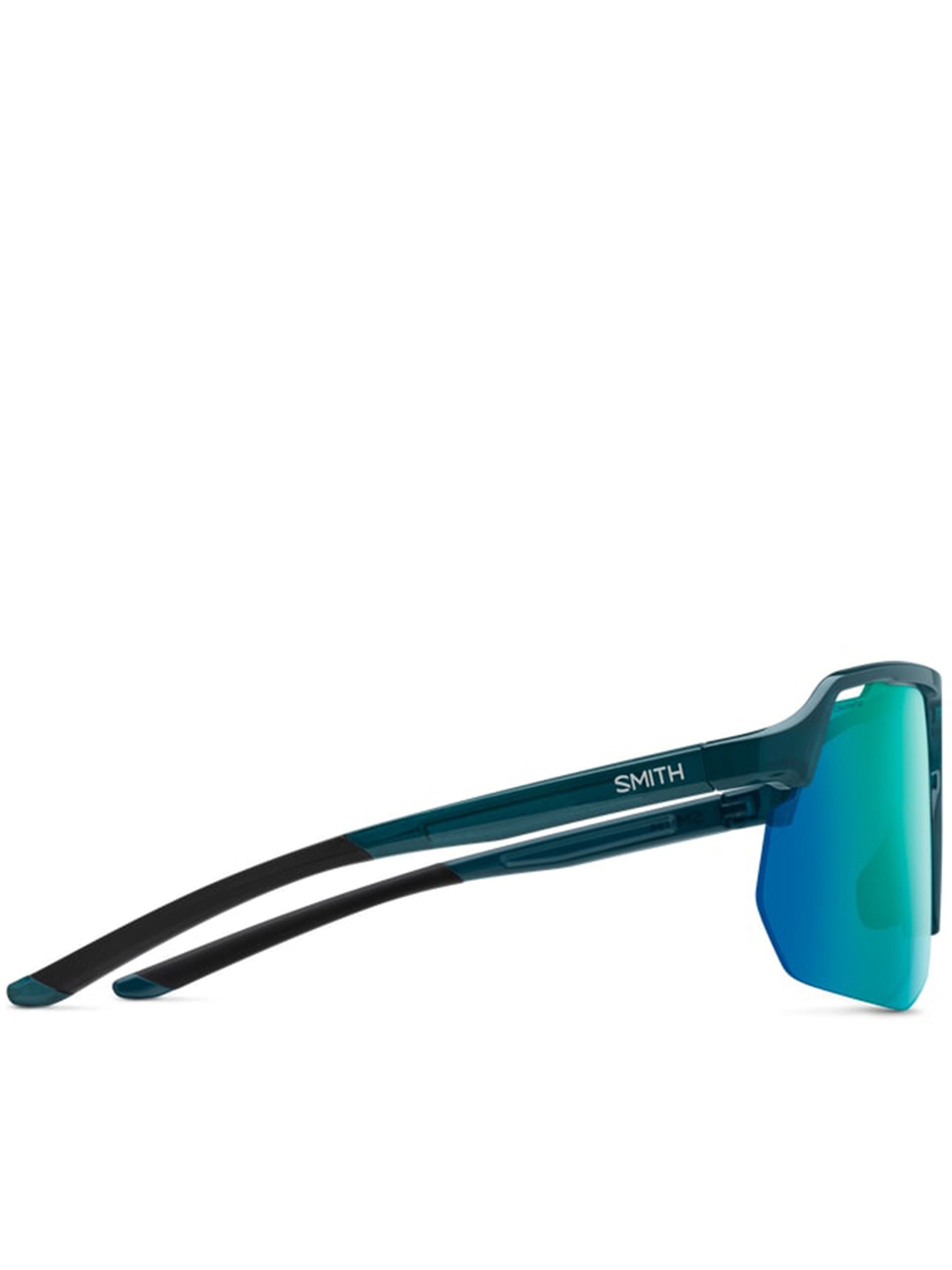 Semi-Rimless Sport Sunglasses with Interchangeable Lenses