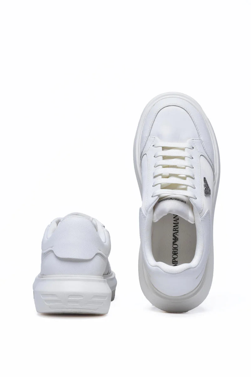 Sneakers Rubber Polyester - White