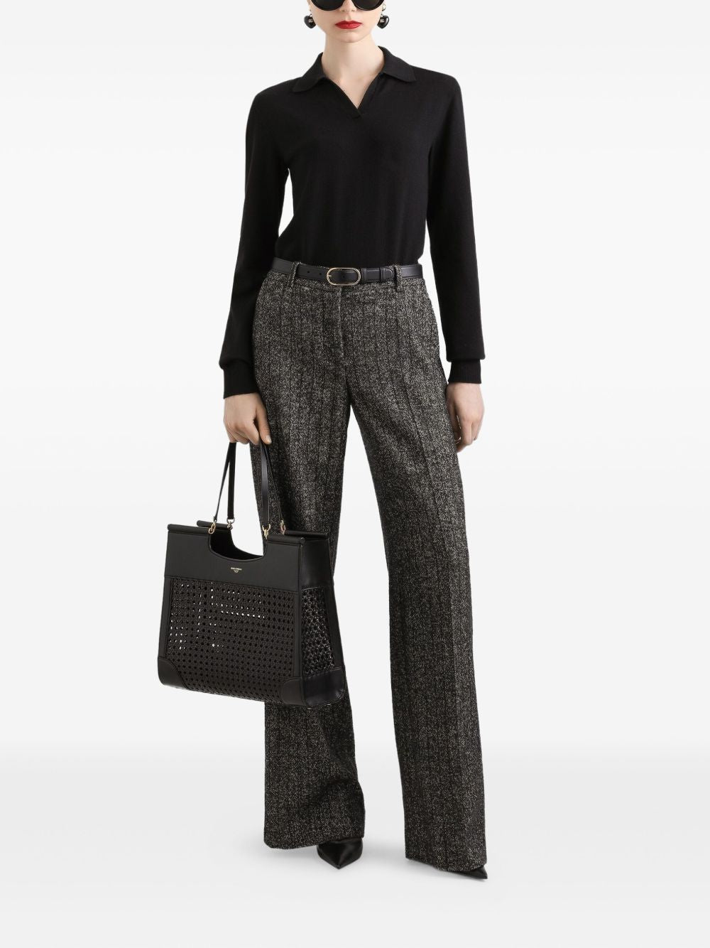 Classic Grey Wool Trousers