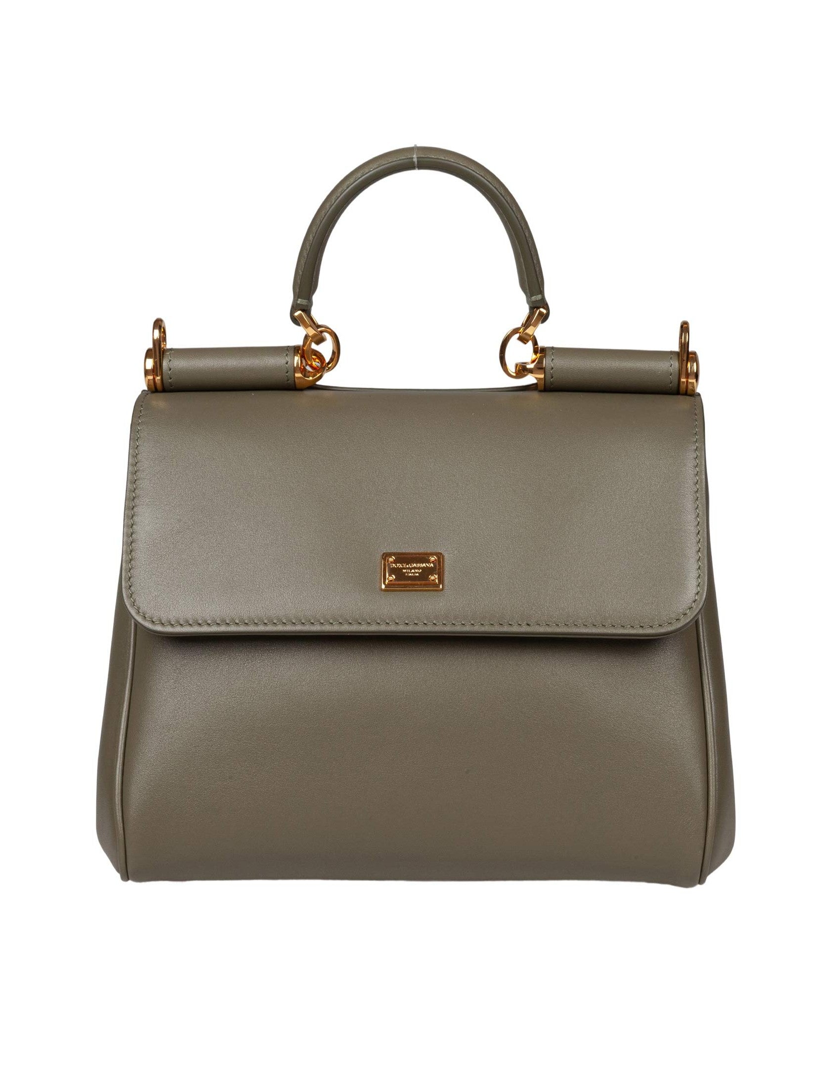 My Sicily Leather Handbag In Green