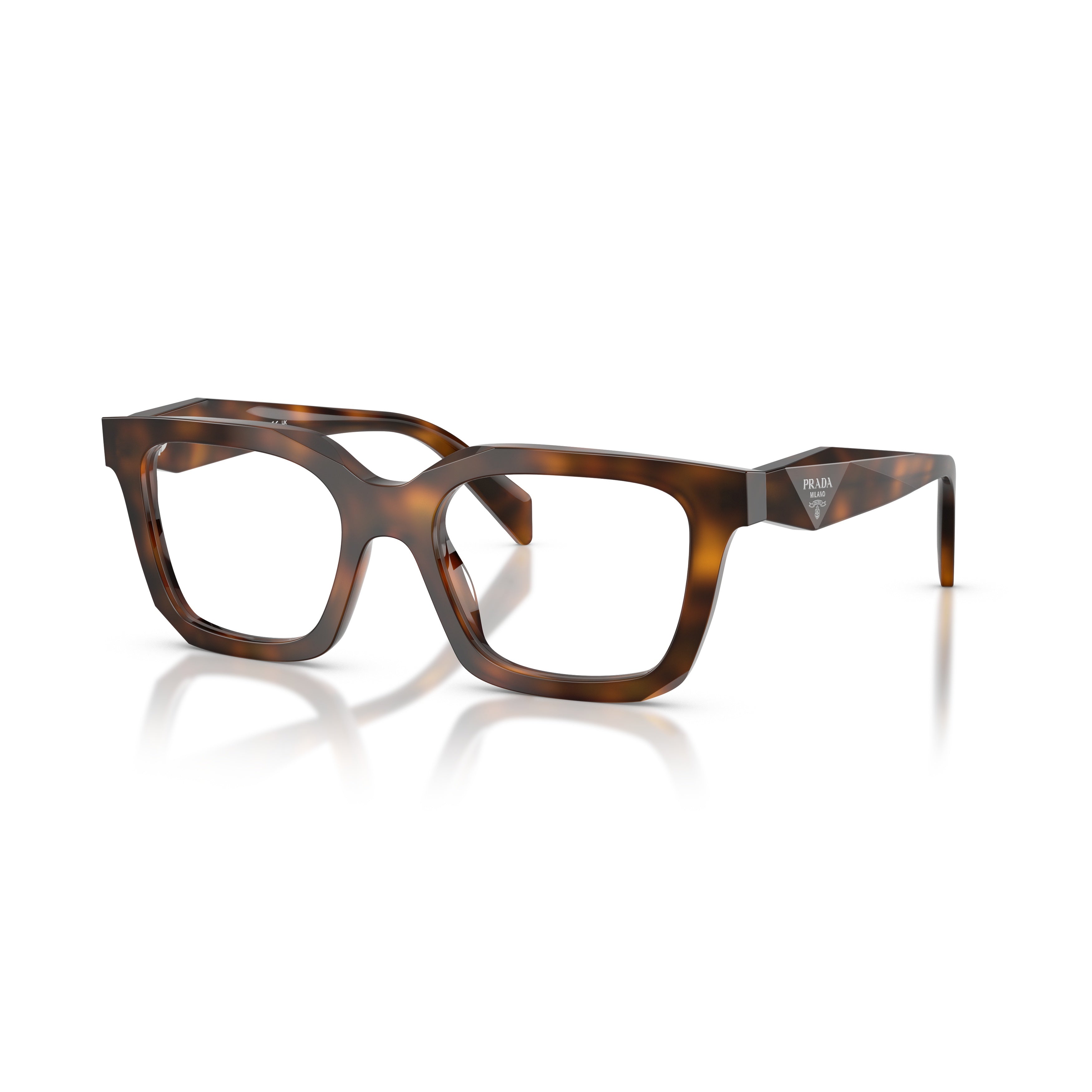 0pr C08v Oversized Square Tortoiseshell Sunglasses