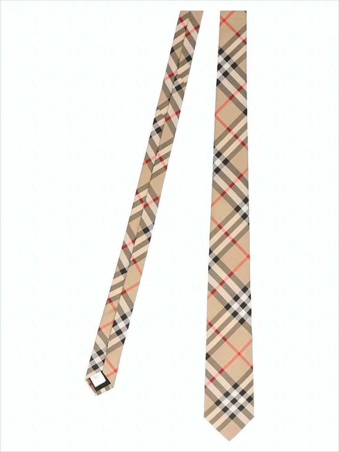 Slim Check Pattern Necktie