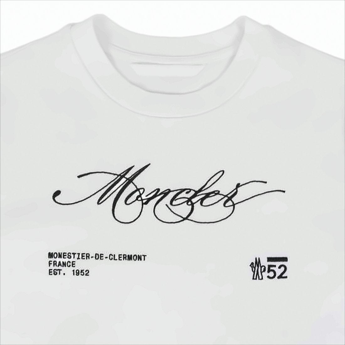 Moncler Script Logo Cotton T-Shirt
