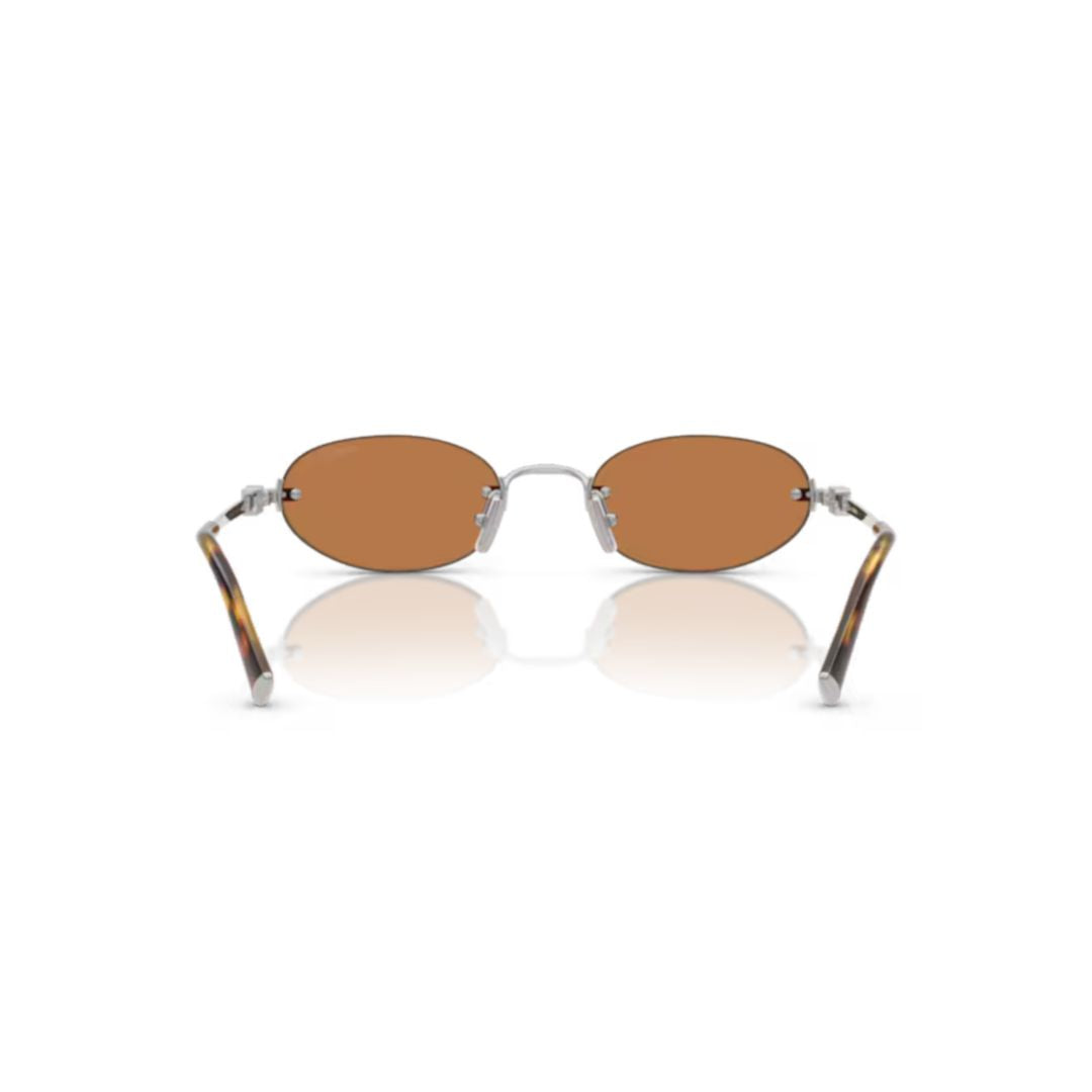 0mu A54s Oval Brown Lenses