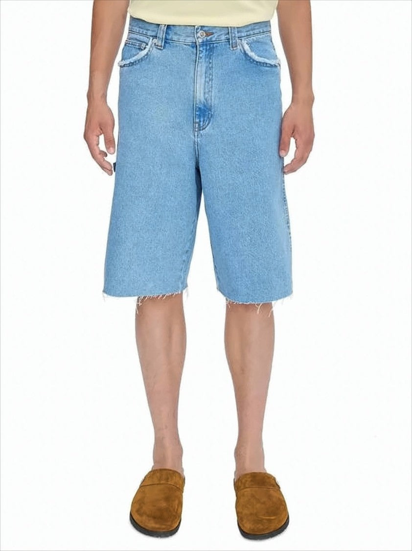 Light Blue Denim Shorts