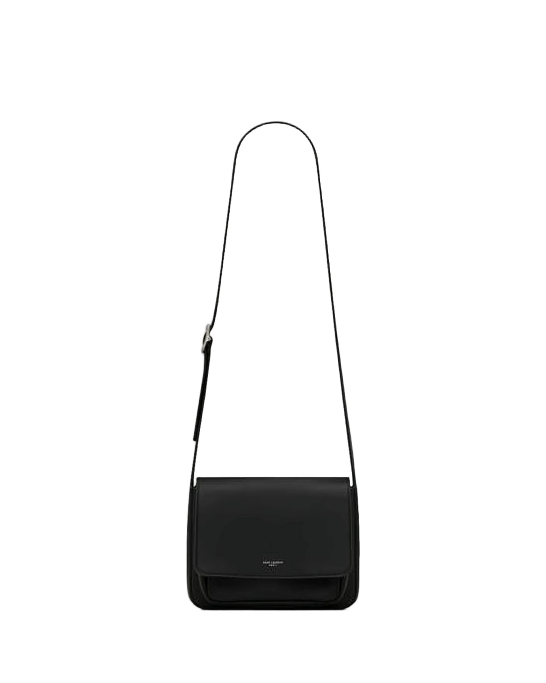 Rectangular Calf Leather Crossbody Bag