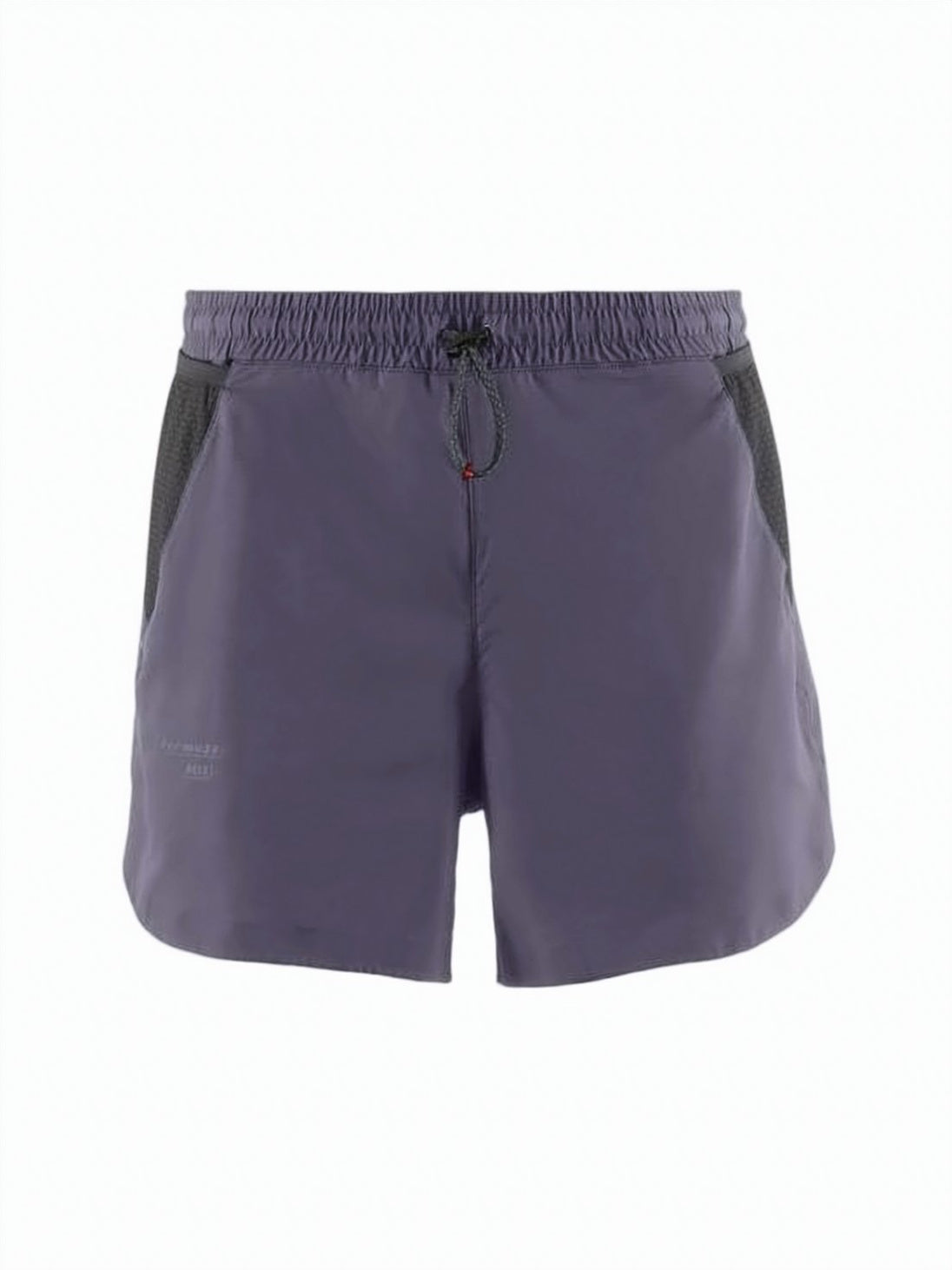 Streamlined Performance Shorts with Mesh Panels and Drawstring Waist