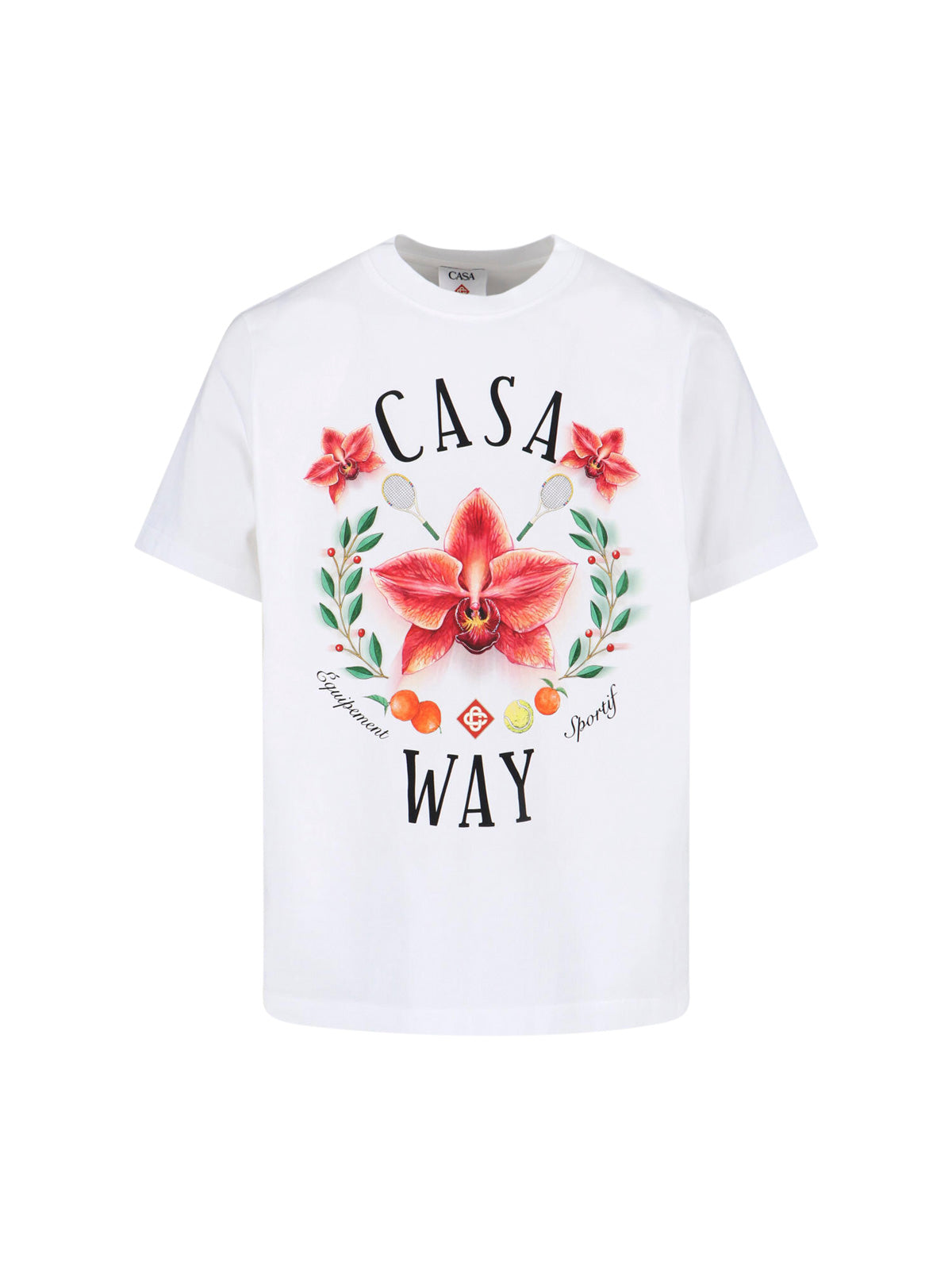 White Casa Way Orchid T-Shirt