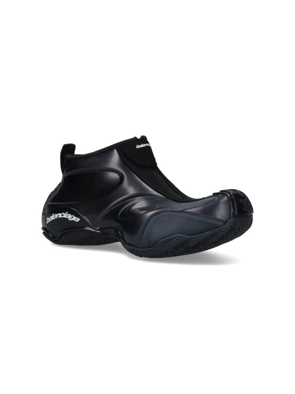 Futuristic Black Sneakers