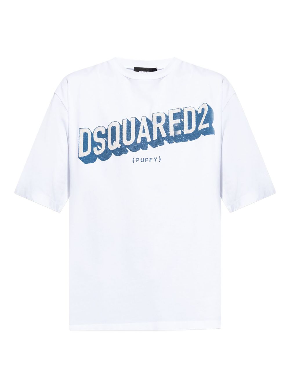Luźny Biały T-shirt
