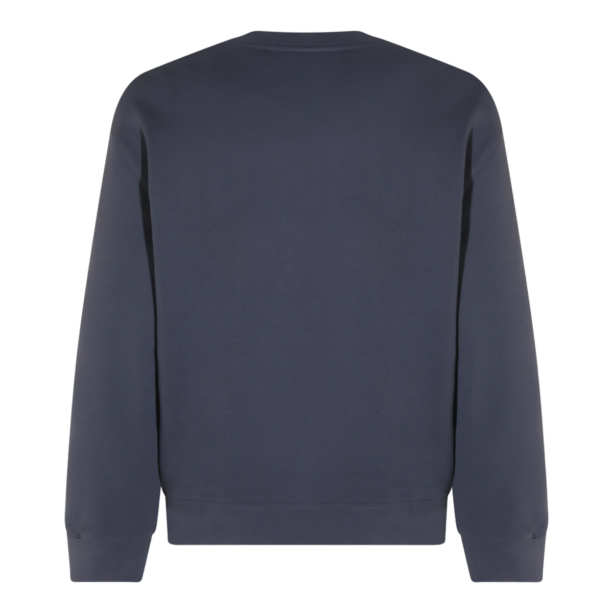 Crewneck Sweater with Embroidered Fox Character
