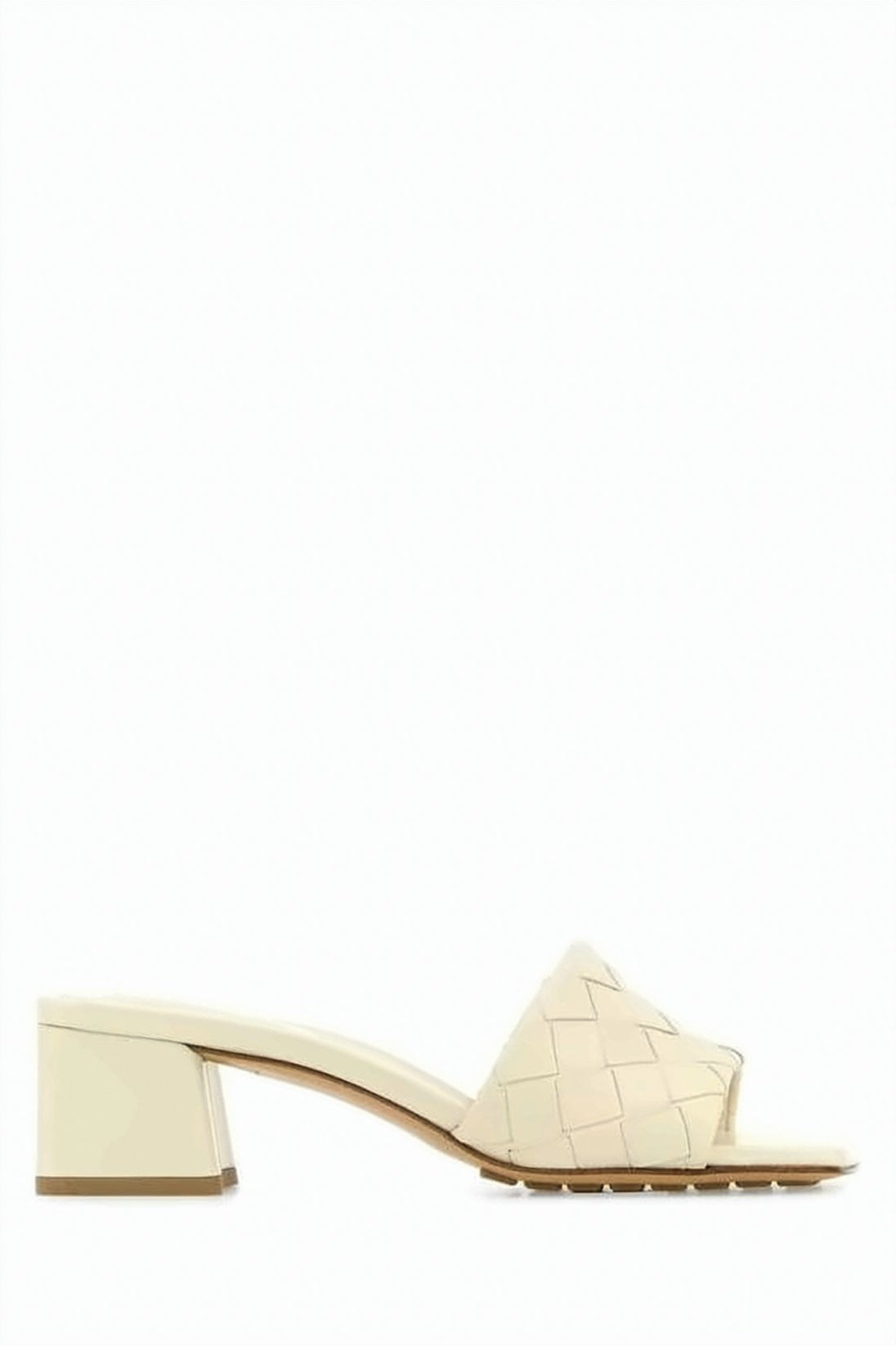 Woven Lambskin Leather Mule
