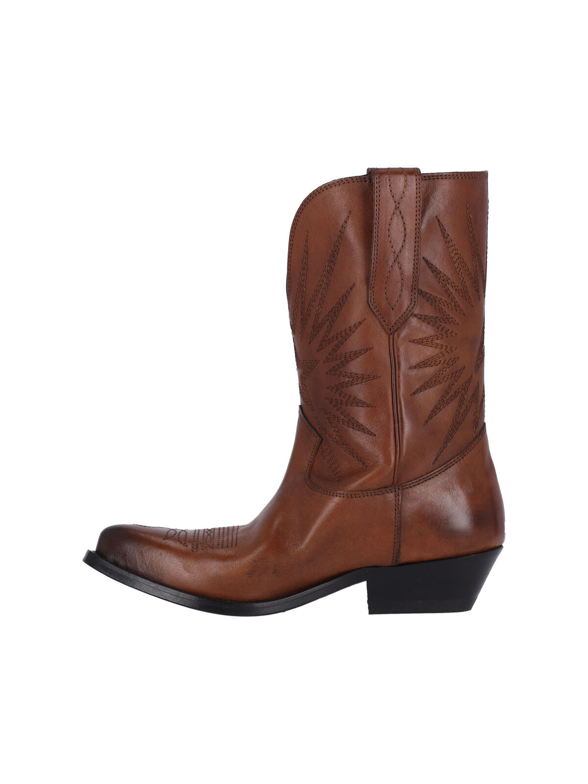 "Wish Star" Ankle Boots – Brown