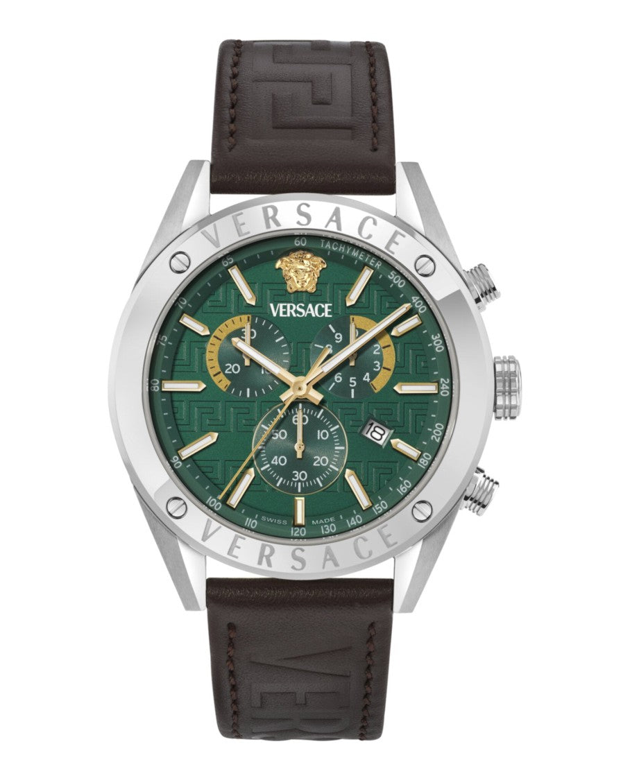 Athletic Chrono Leather Strap