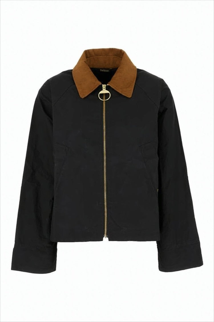 Cropped Boxy Barbour Jacket