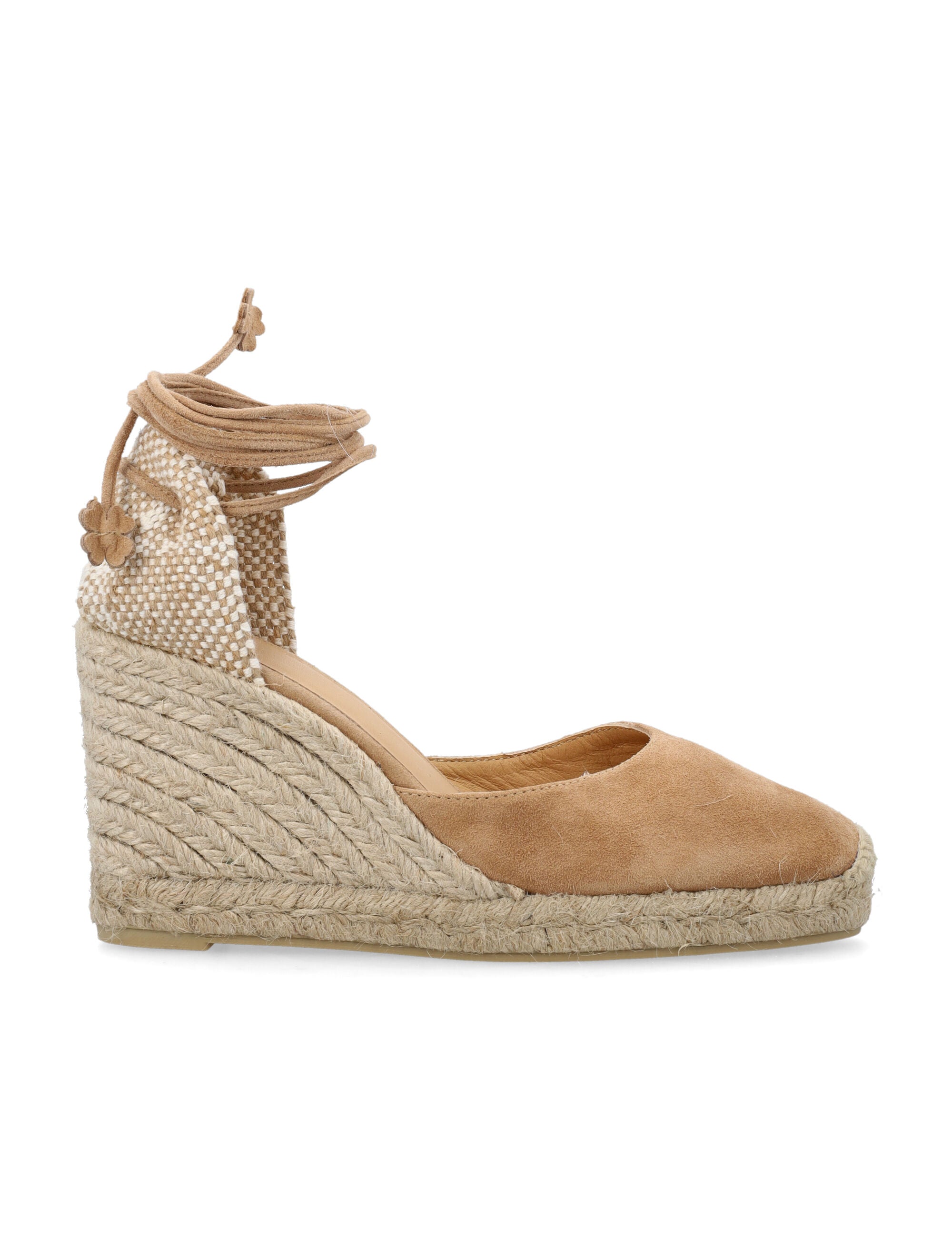 Carina Suede Wedge Espadrilles
