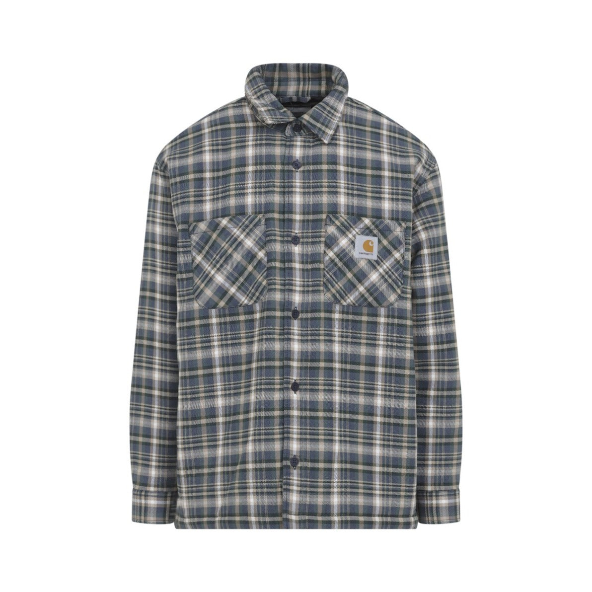 Plaid Button-Up Shirt
