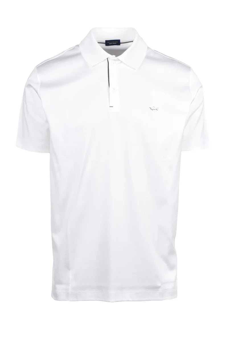 Cotton Polo - White