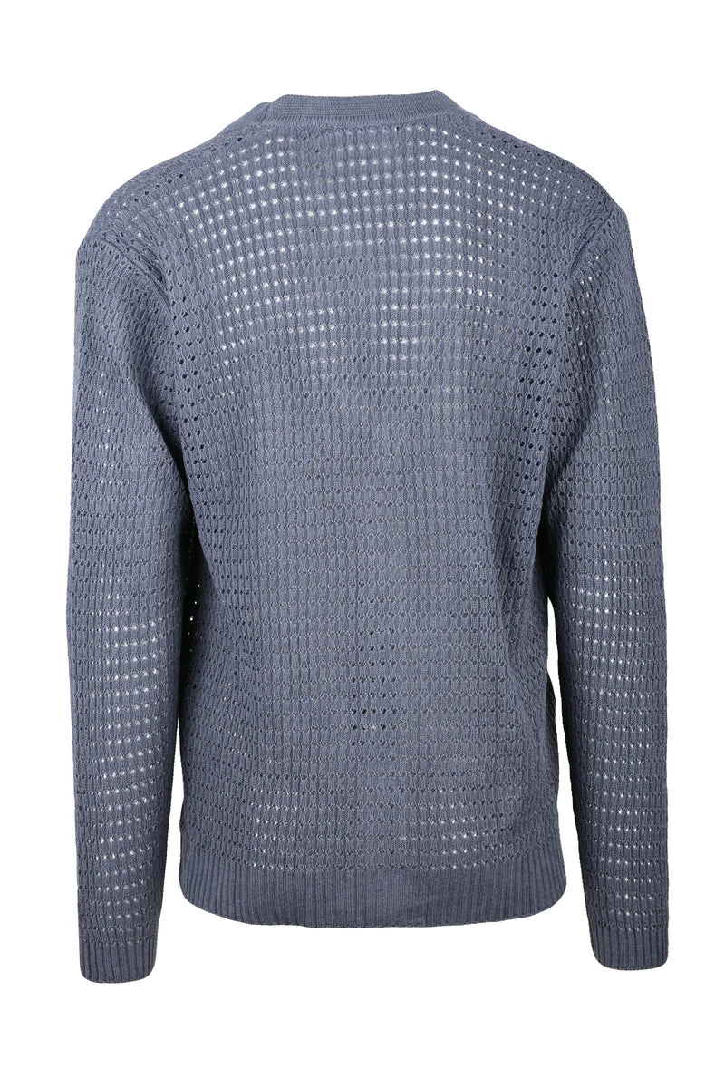 Linen Cotton Cardigan - Grey