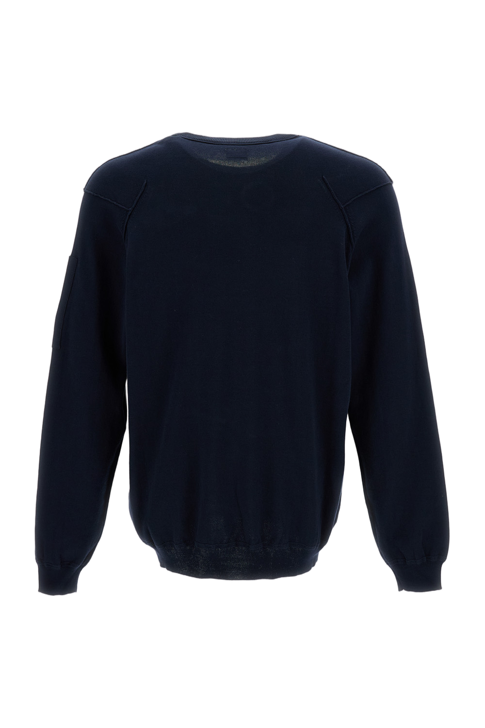 Rib-Knit Sea Island Cotton Crewneck Sweater