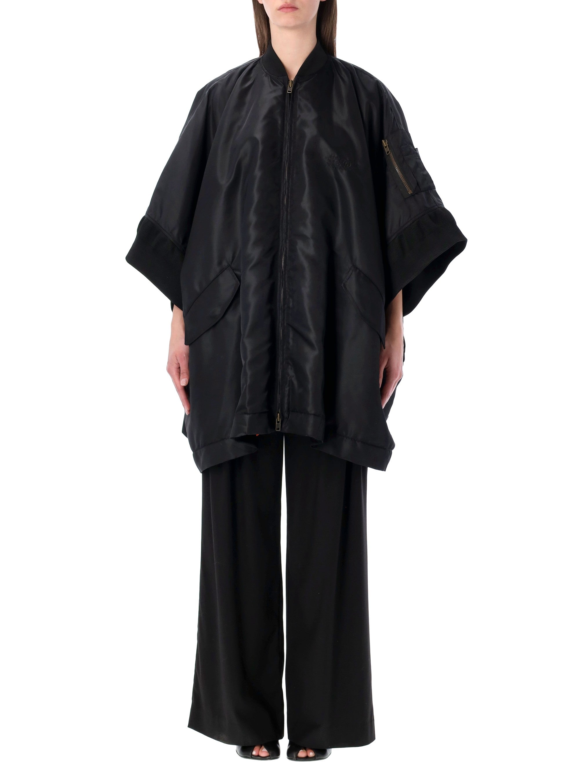 Cape-Inspired Oversized Bomber