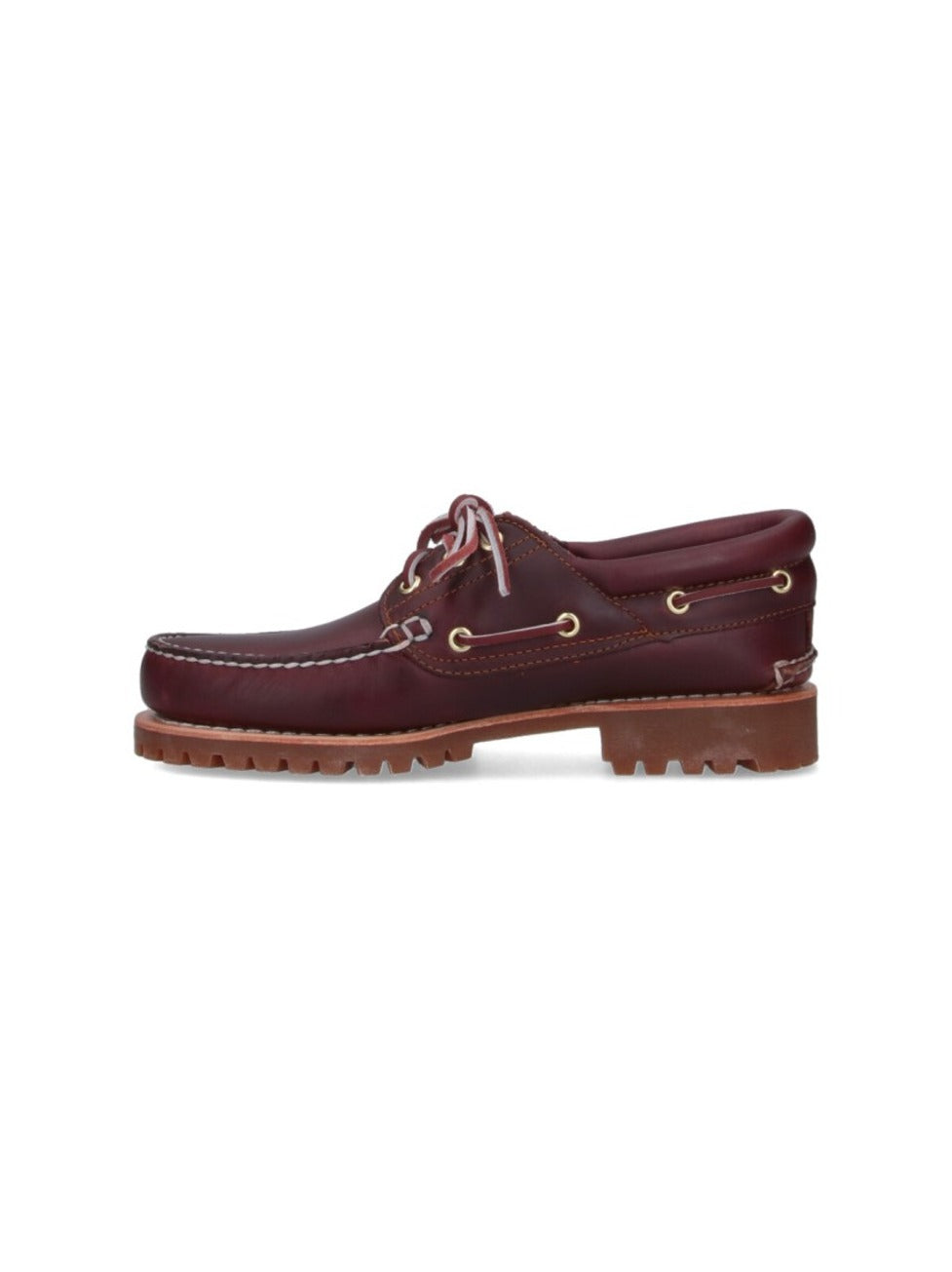 Bordeaux Leather Slip-On Moccasins