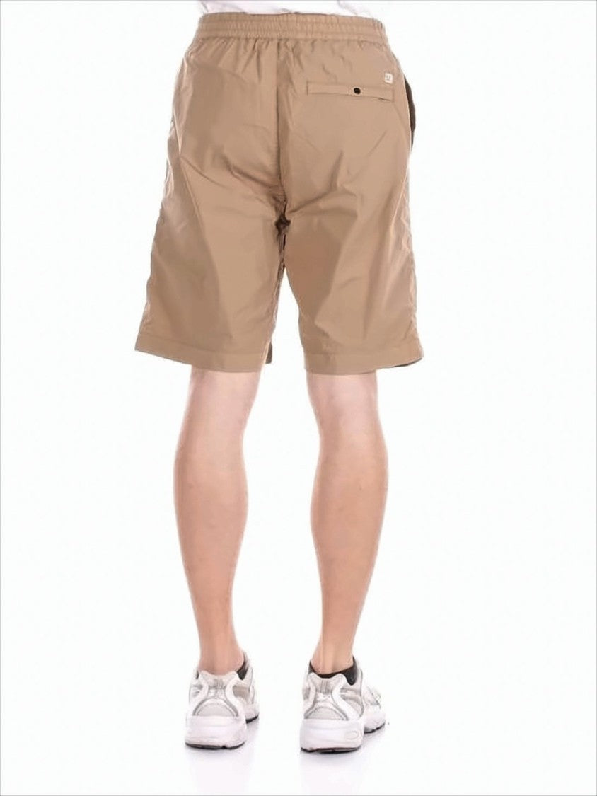 Mid-Thigh Length Relaxed Fit Shorts with Functional Pockets