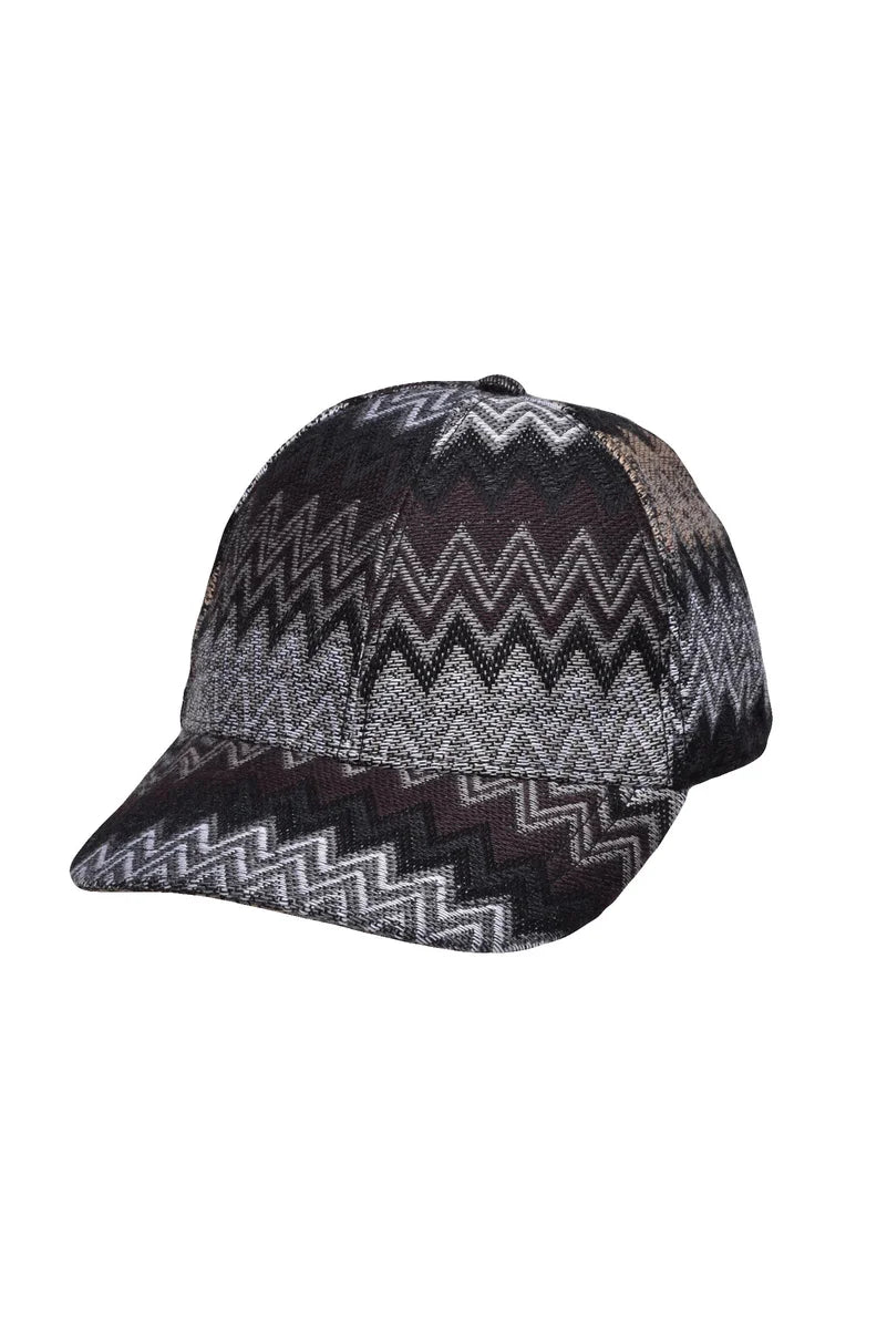 Wool/Acrylic Hat Black Men's